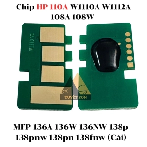 Chip HP 110A W1110A W1112A 108A 108W MFP 136A 136W 136NW 138p 138pnw 138pn 138fnw