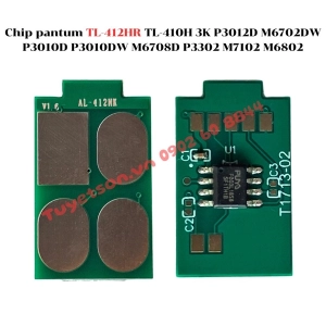 Chip pantum TL-412HR TL-410H 3K P3012D M6702DW P3010D P3010DW M6708D P3302 M7102 M6802