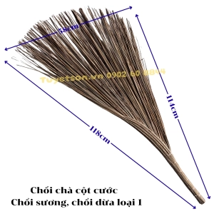 Chổi chà cột cước - Chổi sương, chổi dừa loại 1
