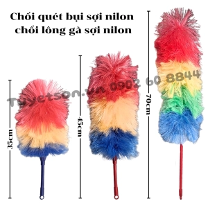 Chổi quét bụi sợi nilon - chổi lông gà sợi nilon