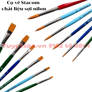 Cọ vẽ Stacom chất liệu sợi nilon