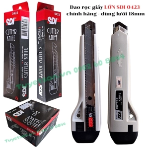 Dao rọc giấy LỚN SDI 0423 chính hãng - dùng lưỡi 18mm