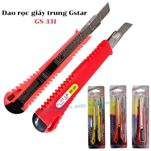 Dao rọc giấy TRUNG Gstar GS-331 - dùng lưỡi 9mm