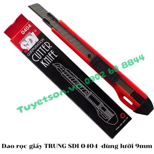 Dao rọc giấy TRUNG SDI 0404 - dùng lưỡi 9mm