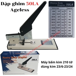 Dập ghim ĐẠI Ageless 50LA - Máy bấm kim 210 tờ