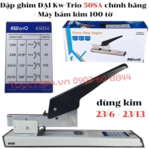 Dập ghim ĐẠI Kw-Trio 50SA chính hãng - Máy bấm kim 100 tờ