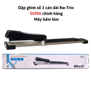 Dập ghim số 3 cán dài Kw-Trio 05900 chính hãng - Máy bấm kim