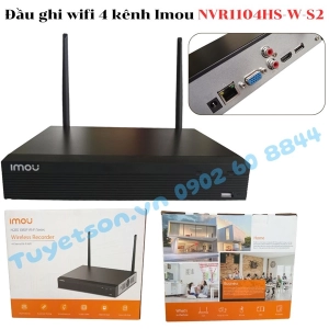 Đầu ghi wifi 4 kênh Imou NVR1104HS-W-S2