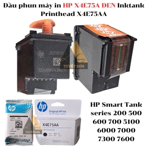 Đầu phun máy in HP X4E75A ĐEN Inktank Printhead X4E75AA