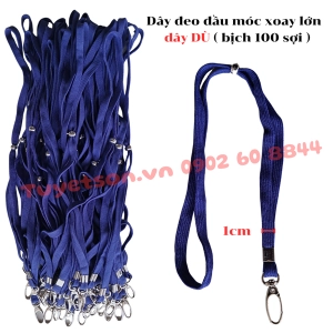 Dây đeo đầu móc xoay lớn - dây dù