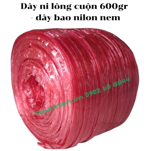 Dây ni lông cuộn 600gr - dây bao nilon nem