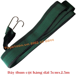 Dây thun cột hàng dài 5cmx2.5m (dây ràng)