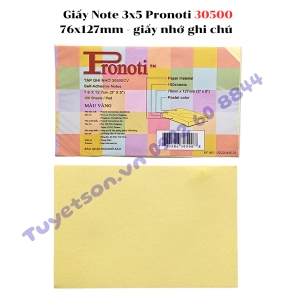 Giấy Note 3x5 Pronoti 30500 76x127mm - giấy nhớ ghi chú