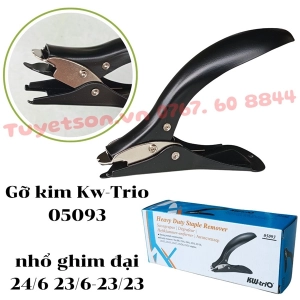 Gỡ kim Kw-Trio 05093 nhổ ghim đại 24/6 23/6-23/23
