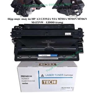 Hộp mực máy in HP A3 CZ192A 93A M701A M701N M706N M435NW