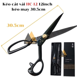 Kéo cắt vải HC-12 12inch - kéo may 30.5cm