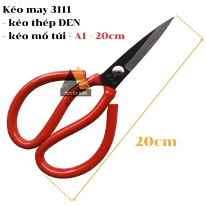 Kéo may 3111 - kéo thép ĐEN - kéo mổ túi