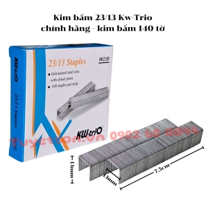 Kim bấm 23/13 Kw-Trio chính hãng - kim bấm 140 tờ
