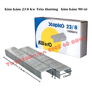 Kim bấm 23/8 Kw-Trio thường - kim bấm 90 tờ