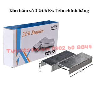 Kim bấm số 3 24/6 Kw-Trio chính hãng