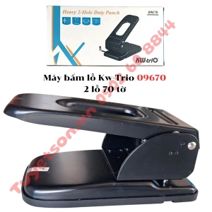 Máy bấm lỗ Kw-Trio 09670 2 lỗ 70 tờ