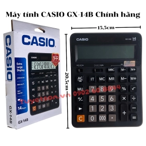 Máy tính CASIO GX-14B Chính hãng - 16x20.5cm