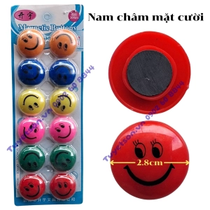 Nam châm mặt cười 28mm