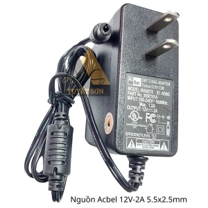 Nguồn Acbel 12V-2A 5.5x2.5mm