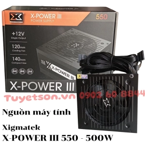 Nguồn máy tính Xigmatek X-POWER III 550 - 500W
