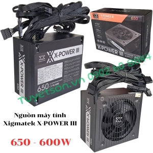 Nguồn máy tính Xigmatek X-POWER III 650 - 600W