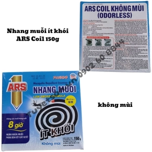 Nhang muỗi ít khói ARS Coil 150g - không mùi