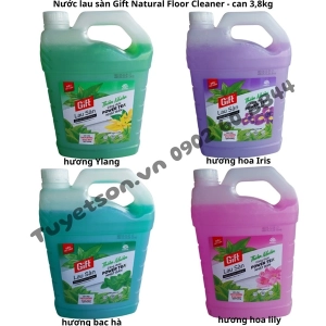 Nước lau sàn Gift Natural Floor Cleaner can 3,8kg