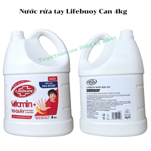 Nước rửa tay Lifebuoy Can 4kg