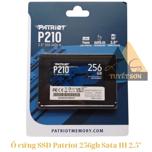 Ổ cứng SSD Patriot 256gb Sata III 2.5"