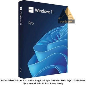 Phần Mềm Win 11 Pro 64bit Eng Lntl 1pk DSP Oei DVD FQC-10528 BOX chính hãng - Dịch vụ cài Win 11 Pro 1 key 1 máy