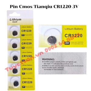 Pin Cmos Tianqiu CR1220 3V
