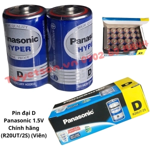 Pin đại D Panasonic 1.5V Chính hãng R20UT/2S-V R20S-UM-1U