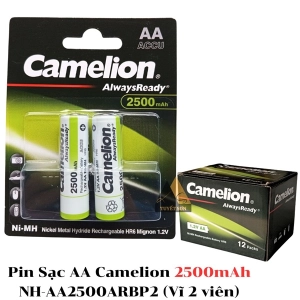 Pin Sạc AA Camelion 2500mAh NH-AA2500ARBP2