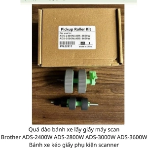 Quả đào bánh xe lấy giấy máy scan Brother ADS-4900W - Bánh xe kéo giấy phụ kiện scanner
