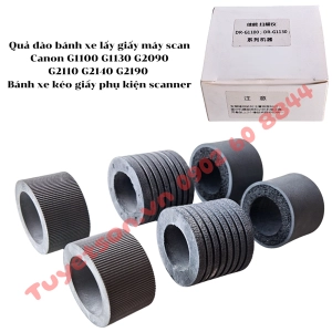 Quả đào bánh xe lấy giấy máy scan Canon G1100 G1130 G2090 G2110 G2140 G2190 - Bánh xe kéo giấy phụ kiện scanner