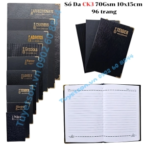 Sổ Da CK3 70Gsm 10x15cm