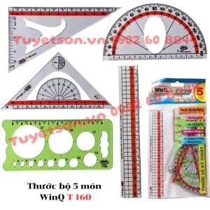 Thước bộ 5 món WinQ T-160