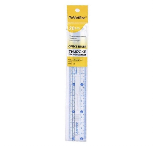 display Thước thẳng Thiên Long Flexoffice FO-SR02 2