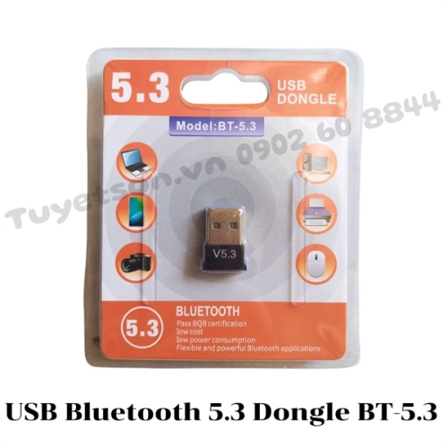 display USB Bluetooth 5.3 Dongle BT-5.3 1