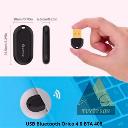 display USB Bluetooth Orico 4.0 BTA 408 3