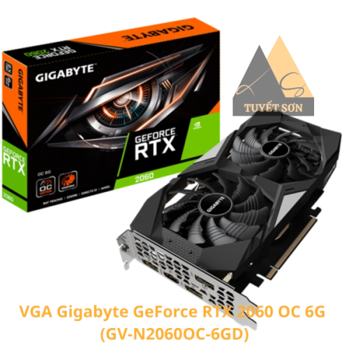 display Card Màn Hình VGA Gigabyte GeForce RTX 2060 OC 6G (GV-N2060OC-6GD) 1