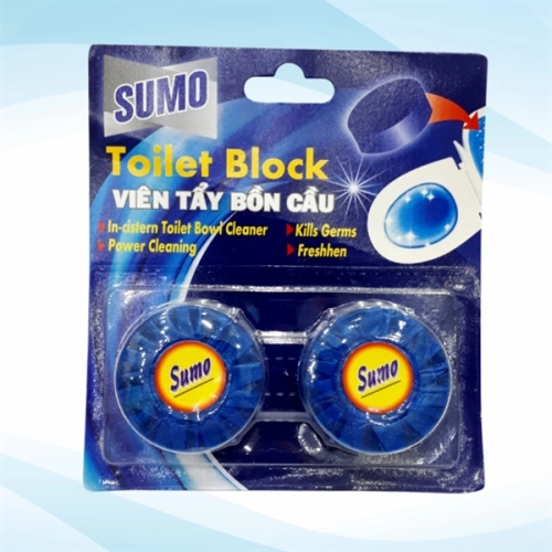 Viên tẩy bồn cầu Sumo 100Gr (Khử Khuẩn, Khử Mùi, Thơm Mát