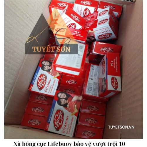 display Xà bông cục Lifebuoy bảo vệ vượt trội 10 1