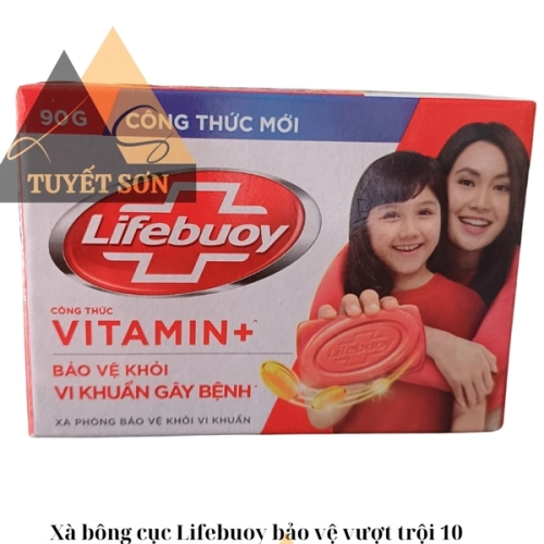 display Xà bông cục Lifebuoy bảo vệ vượt trội 10 3