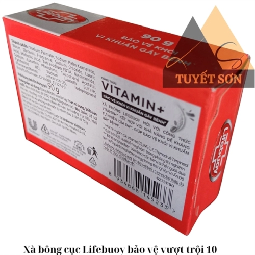 display Xà bông cục Lifebuoy bảo vệ vượt trội 10 4